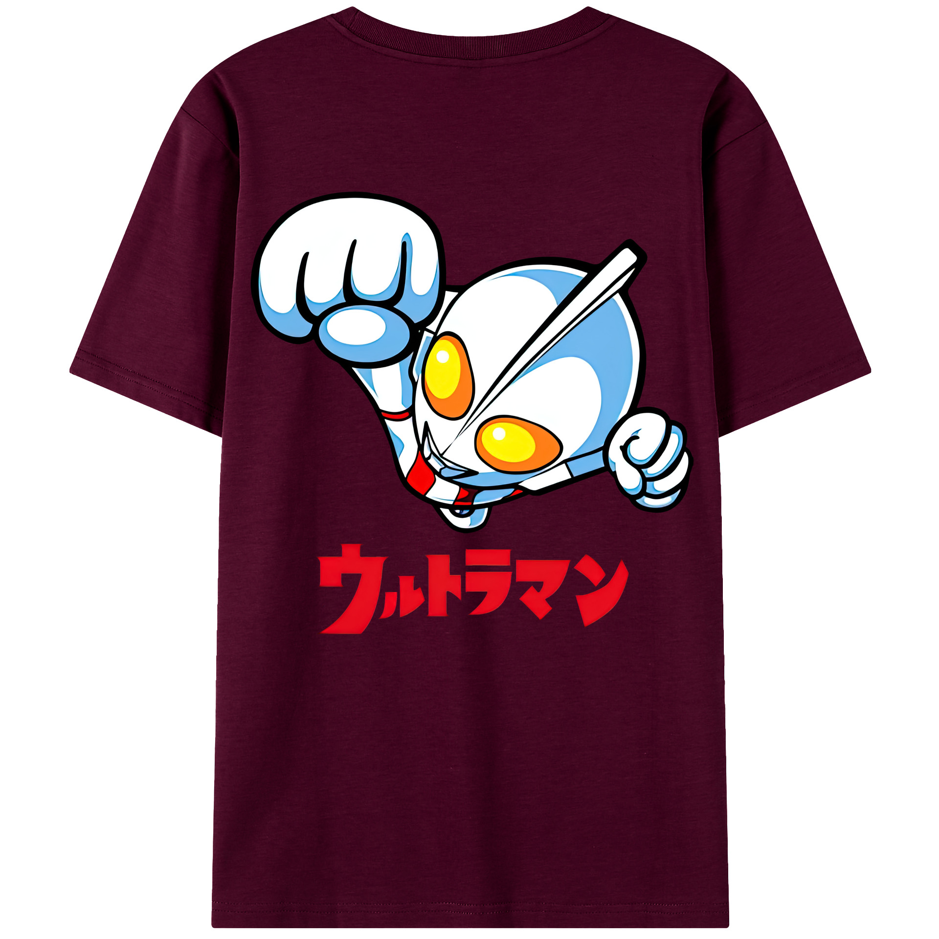 （画像用） ウルトラマン Ultraman レディース半袖Tシャツ(バックプリント)